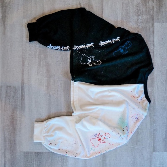 HAND PAINTED jogger set - Picture 4 of 7